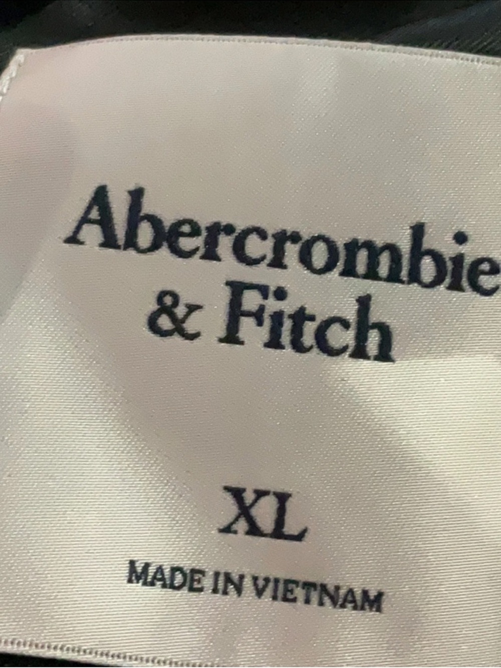 Abercrombie & Fitch Cropped Blazer Black Gold Button Jacket Structured XL NWT - Picture 6 of 7